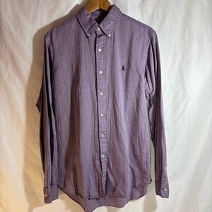 Ralph Lauren Dress Shirt Men’s Medium purple